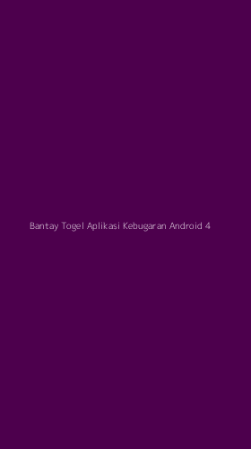 Tampilan Antarmuka Aplikasi Bantay Togel Aplikasi Kebugaran Android - 4
