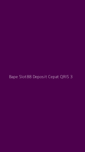 Tampilan Antarmuka Aplikasi Bape Slot88 Deposit Cepat Qris - 3