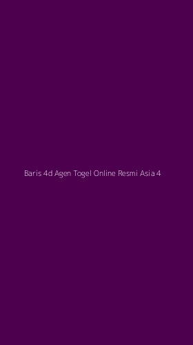 Tampilan Antarmuka Aplikasi Baris 4d Agen Togel Online Resmi Asia - 4