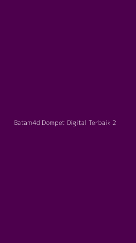 Tampilan Antarmuka Aplikasi Batam4d Dompet Digital Terbaik - 2