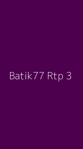 Tampilan Antarmuka Aplikasi Batik77 Rtp - 3