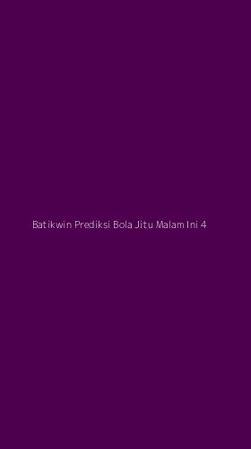 Tampilan Antarmuka Aplikasi Batikwin Prediksi Bola Jitu Malam Ini - 4