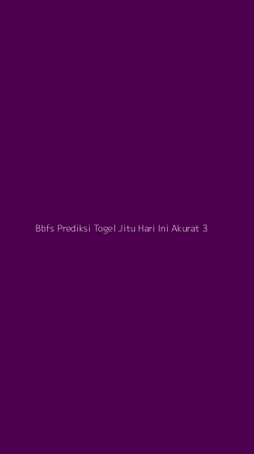Tampilan Antarmuka Aplikasi Bbfs Prediksi Togel Jitu Hari Ini Akurat - 3