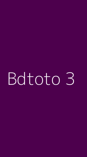 Tampilan Antarmuka Aplikasi Bdtoto - 3