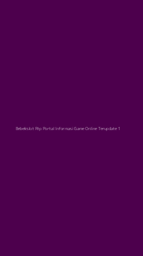 Tampilan Antarmuka Aplikasi Bebekslot Rtp Portal Informasi Game Online Terupdate - 1
