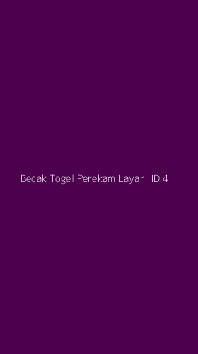 Tampilan Antarmuka Aplikasi Becak Togel Perekam Layar Hd - 4