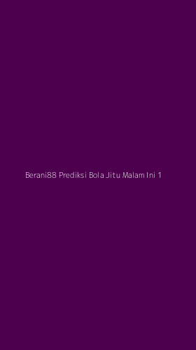 Tampilan Antarmuka Aplikasi Berani88 Prediksi Bola Jitu Malam Ini - 1