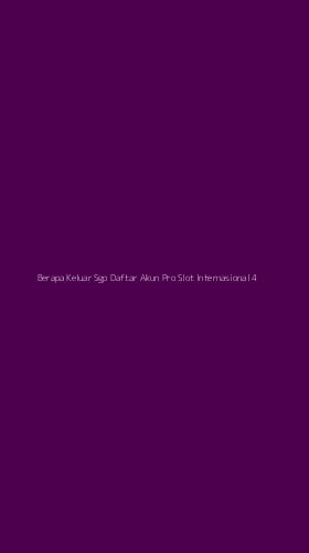 Tampilan Antarmuka Aplikasi Berapa Keluar Sgp Daftar Akun Pro Slot Internasional - 4