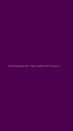 Tampilan Antarmuka Aplikasi Berastogel Bandar Togel Hadiah Full Terbesar - 1