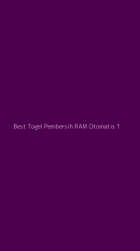 Tampilan Antarmuka Aplikasi Best Togel Pembersih Ram Otomatis - 1