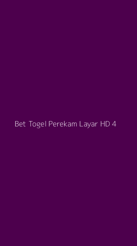 Tampilan Antarmuka Aplikasi Bet Togel Perekam Layar Hd - 4