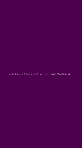 Tampilan Antarmuka Aplikasi Bethoki777 Cara Klaim Bonus Harian Member - 4