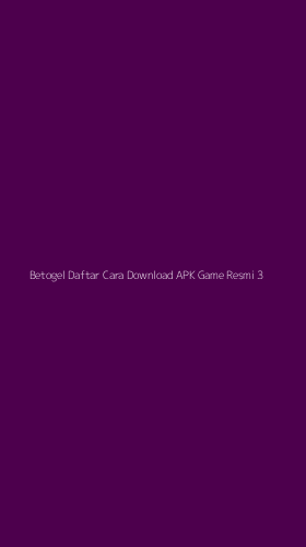 Tampilan Antarmuka Aplikasi Betogel Daftar Cara Download Apk Game Resmi - 3