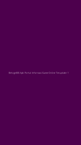 Tampilan Antarmuka Aplikasi Betogel88 Apk Portal Informasi Game Online Terupdate - 1