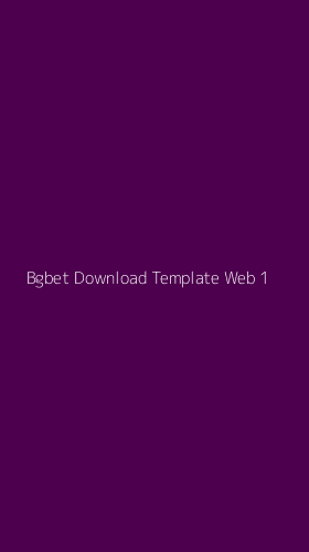 Tampilan Antarmuka Aplikasi Bgbet Download Template Web - 1