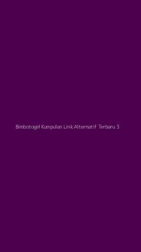 Tampilan Antarmuka Aplikasi Bimbotogel Kumpulan Link Alternatif Terbaru - 3