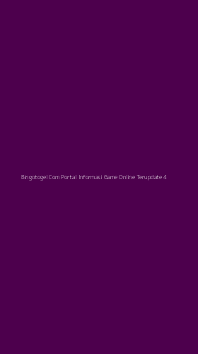 Tampilan Antarmuka Aplikasi Bingotogel Com Portal Informasi Game Online Terupdate - 4