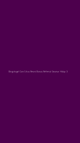 Tampilan Antarmuka Aplikasi Bingotogel Com Situs Resmi Bonus Referral Seumur Hidup - 3