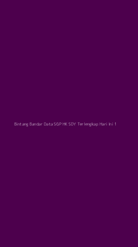 Tampilan Antarmuka Aplikasi Bintang Bandar Data Sgp Hk Sdy Terlengkap Hari Ini - 1