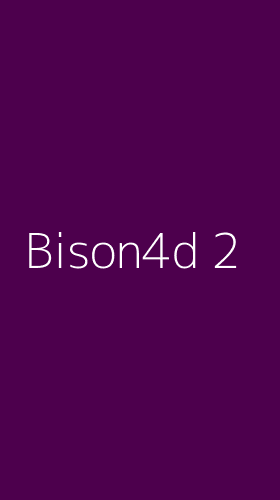 Tampilan Antarmuka Aplikasi Bison4d - 2