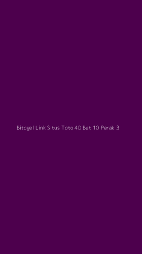 Tampilan Antarmuka Aplikasi Bitogel Link Situs Toto 4d Bet 10 Perak - 3