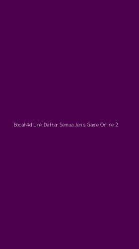 Tampilan Antarmuka Aplikasi Bocah4d Link Daftar Semua Jenis Game Online - 2