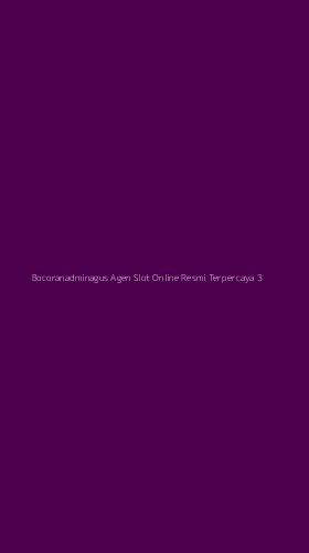 Tampilan Antarmuka Aplikasi Bocoranadminagus Agen Slot Online Resmi Terpercaya - 3