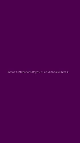 Tampilan Antarmuka Aplikasi Bonus 138 Panduan Deposit Dan Withdraw Kilat - 4