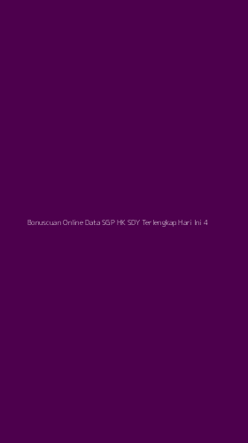 Tampilan Antarmuka Aplikasi Bonuscuan Online Data Sgp Hk Sdy Terlengkap Hari Ini - 4