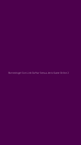 Tampilan Antarmuka Aplikasi Borneotogel Com Link Daftar Semua Jenis Game Online - 2