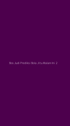 Tampilan Antarmuka Aplikasi Bos Judi Prediksi Bola Jitu Malam Ini - 2