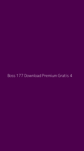 Tampilan Antarmuka Aplikasi Boss 177 Download Premium Gratis - 4