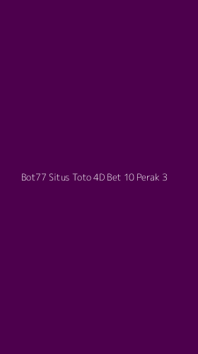 Tampilan Antarmuka Aplikasi Bot77 Situs Toto 4d Bet 10 Perak - 3