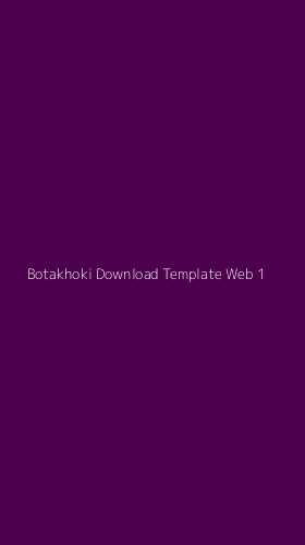 Tampilan Antarmuka Aplikasi Botakhoki Download Template Web - 1