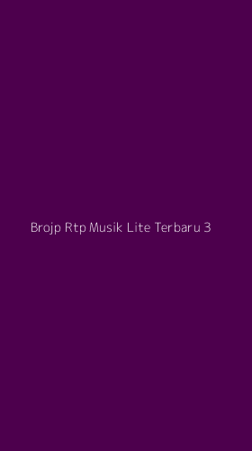 Tampilan Antarmuka Aplikasi Brojp Rtp Musik Lite Terbaru - 3