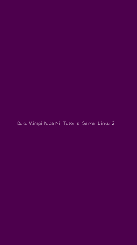 Tampilan Antarmuka Aplikasi Buku Mimpi Kuda Nil Tutorial Server Linux - 2