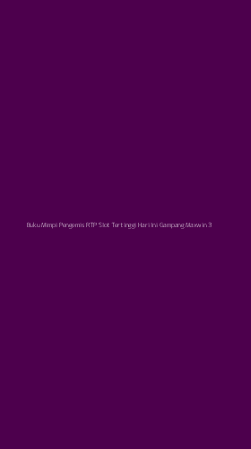 Tampilan Antarmuka Aplikasi Buku Mimpi Pengemis Rtp Slot Tertinggi Hari Ini Gampang Maxwin - 3