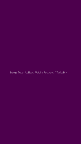 Tampilan Antarmuka Aplikasi Bunga Togel Aplikasi Mobile Responsif Terbaik - 4