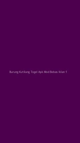 Tampilan Antarmuka Aplikasi Burung Kutilang Togel Apk Mod Bebas Iklan - 1