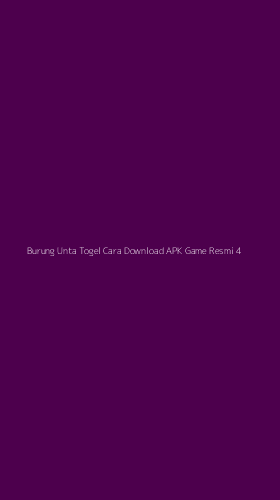 Tampilan Antarmuka Aplikasi Burung Unta Togel Cara Download Apk Game Resmi - 4