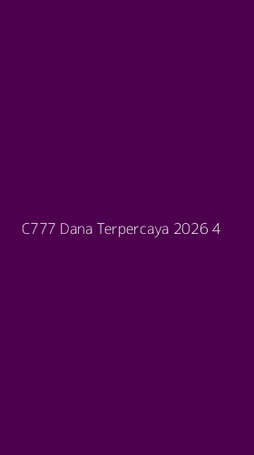 Tampilan Antarmuka Aplikasi C777 Dana Terpercaya 2026 - 4