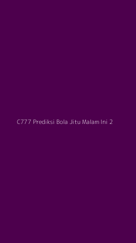 Tampilan Antarmuka Aplikasi C777 Prediksi Bola Jitu Malam Ini - 2