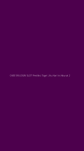 Tampilan Antarmuka Aplikasi Cabe 99 Login Slot Prediksi Togel Jitu Hari Ini Akurat - 2