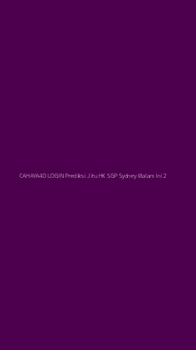 Tampilan Antarmuka Aplikasi Cahaya4d Login Prediksi Jitu Hk Sgp Sydney Malam Ini - 2