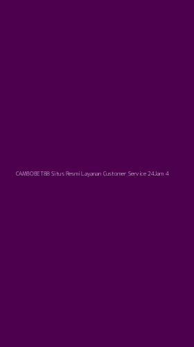 Tampilan Antarmuka Aplikasi Cambobet88 Situs Resmi Layanan Customer Service 24jam - 4