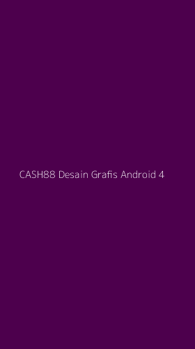 Tampilan Antarmuka Aplikasi Cash88 Desain Grafis Android - 4