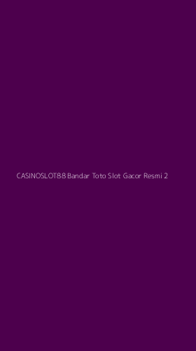 Tampilan Antarmuka Aplikasi Casinoslot88 Bandar Toto Slot Gacor Resmi - 2
