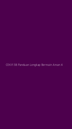 Tampilan Antarmuka Aplikasi Ceki138 Panduan Lengkap Bermain Aman - 4