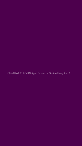 Tampilan Antarmuka Aplikasi Cemara123 Login Agen Roulette Online Uang Asli - 1
