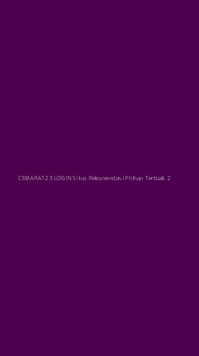 Tampilan Antarmuka Aplikasi Cemara123 Login Situs Rekomendasi Pilihan Terbaik - 2